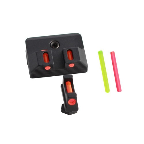 Fiberoptik visier set für - fiberoptik,