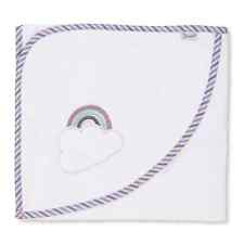 Sterntaler Kapuzenbadetuch Pony Pauline weiß 80x80 cm Art-Nr. 7102073 Neu