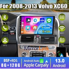 8-Kern Apple Carplay Android13 Autoradio 128GB Navi BT für Volvo XC60 2008-2017