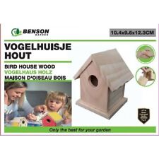 Vogelhaus aus Holz zum basteln für Kinder