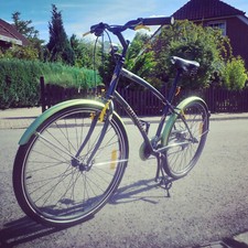 SPECIALIZED  **GLOBE**  26"  VINTAGE CLASSIC BICYCLE 8.GANG 1990`s  **UNIQUE**