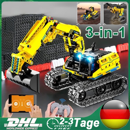 Technik ferngesteuerter bagger - technik,