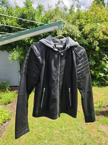 Lederjacke jungen größe - lederjacke, h&m