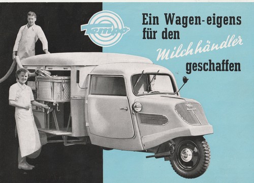Prospekt auto tempo dreirad - prospekt,