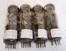 4 x Röhren - ECL86 Telefunken