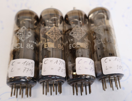 Röhren ecl86 telefunken - 4,