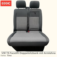 VW T5 T6 T6.1 Sitzbank Sitz