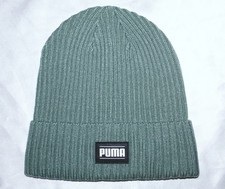 PUMA Beanie Mütze Ribbed Gr.Onesize Unisex Eucalyptus Grün Türkis Strick Winter