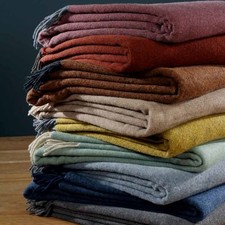 Biederlack kaschmirplaid uni - biederlack,