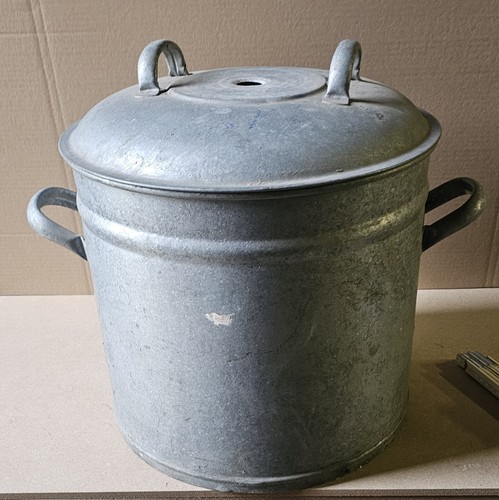 Alter zink topf pflanzkübel - alter,