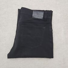 Pierre Cardin Dijon Herren Jeans Hose W34 L32 Schwarz Stretch Straight #14