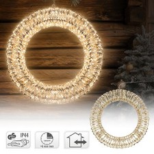 LED Lichterkranz Warmweiss Weihnachtskranz Timer 960 LED Weihnachtsdeko Ø 58 cm