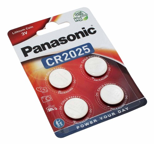 Panasonic cr2025 lithium - 4x,