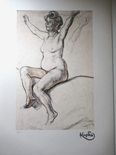 F. KUPKA: Schöne Lithographie