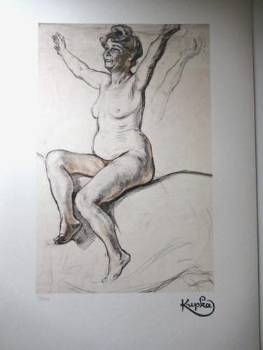 Kupka schöne lithographie - schöne,