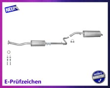 Auspuffanlage für Citroen C2