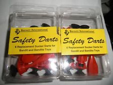  Wurf Pfeile Safety für Bandit und Bandito Toys 2x 6 Stück Barnett Saugnapf
