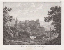Heidelberg Schloss von Osten