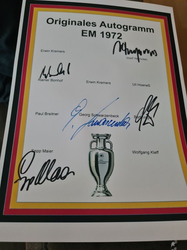Unikat orignale autogramme - unikat.,