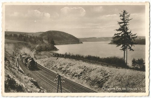 Eisenbahn der talsperre - der,