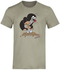 Der kleine Maulwurf T-Shirt Herren Der kleine fleißige Maulwurf grün