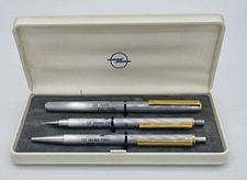 Opel Kugelschreiber Set 3-teilig Jubiläum 1987, 125 Jahre Opel