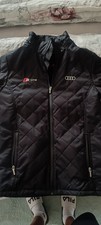 Audi S-line Jacke, Herren, M, Original sehr  selten! Steppjacke, Wabenmuster