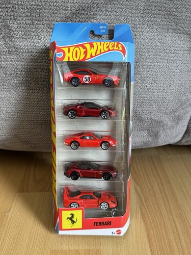 Hot wheels 5er set ferrari - hot,