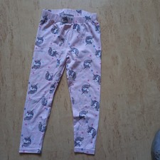 Leggings Mädchen bunt Einhorn