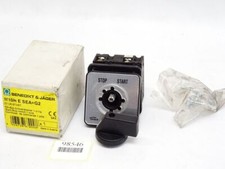 Benedikt & Jäger M10H M10HESEA+G2 Stop-Start Ein-Aus-Schwenktaster  / Neu OVP