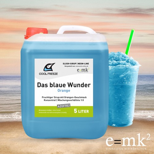 Slush sirup cool - freeze, das