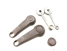 VW Golf 1 Fensterkurbel Kurbel Fenster 2x BASTLER BRAUN Cabrio