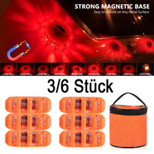 3/6 tlg Auto LED Warnleuchte Kfz Notleuchten Warnblitzer Warndreieck Wasserdicht