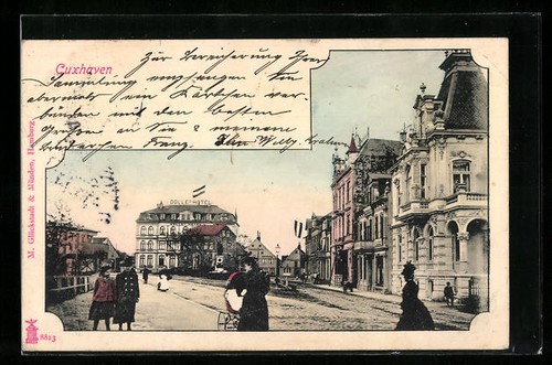 Cuxhaven straßenpartie m - cuxhaven,,