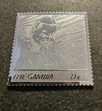 Briefmarke Gambia Papst Jean