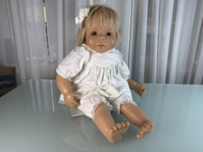 Künstlerpuppe Evelyn Leman Vinyl Puppe 62 cm. Top Zustand 