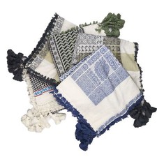 10x Palituch B-Ware Pali blau grau schwarz Tücher Kufiya Palis Posten Baumwolle