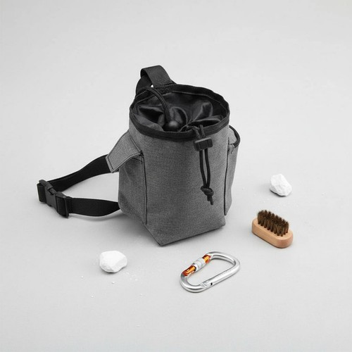 Chalk bag reißverschlussfach - chalk,