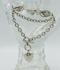 Silber Kette Collier Massive