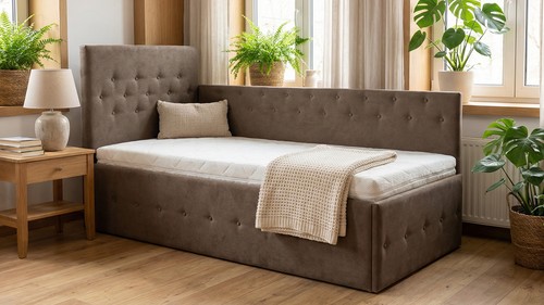 Paara polsterbett mit - paara,