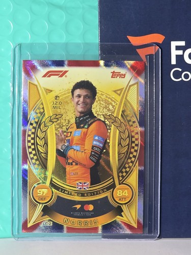 Lc2 lando norris topps - norris, turbo