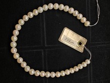 Akoya-Perlen Strang mit 37