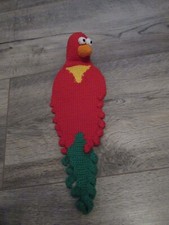 Kuscheltier Schmusetuch Papagei gehäkelt