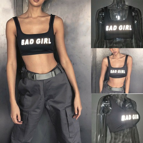 Reflektion crop tank top bad - tank,