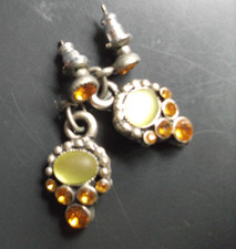 Damen Ohrringe Schmuck Indischer Bollywood Stil  Ohrringe 7 Steine