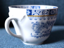 alt Tasse China Blau Oscar