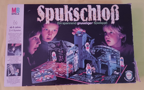 Spukschloß spiele 1985 - mb,