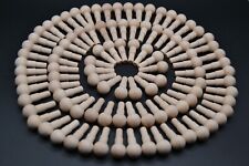 100St. Ersatzzapfen, Reparatur, Verbinder,Holzeisenbahn, Brio, Heros, Steckstäbi