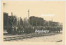 Eisenbahn-Transport Luftwaffe-Soldaten-Feldküche nach Stolpmünde 1940 (c284)