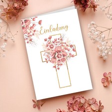 10 Einladungskarten mit